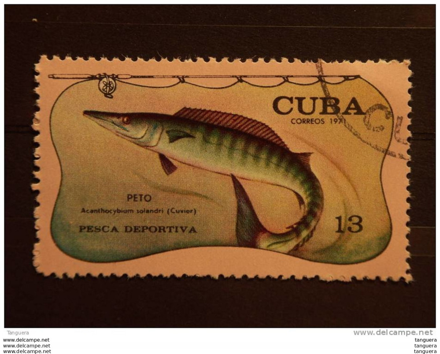 Cuba 1971 Vis Poisson Yv 1531 O - Usati