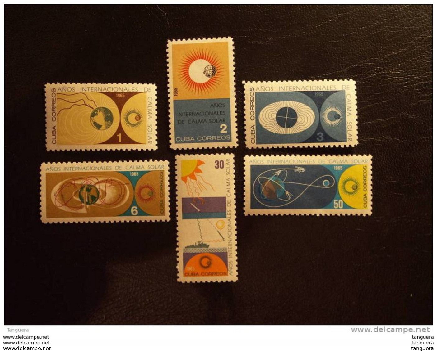 Cuba 1965 Année Internationale Du Soleil Calme Yv 843-848 MNH ** - Unused Stamps