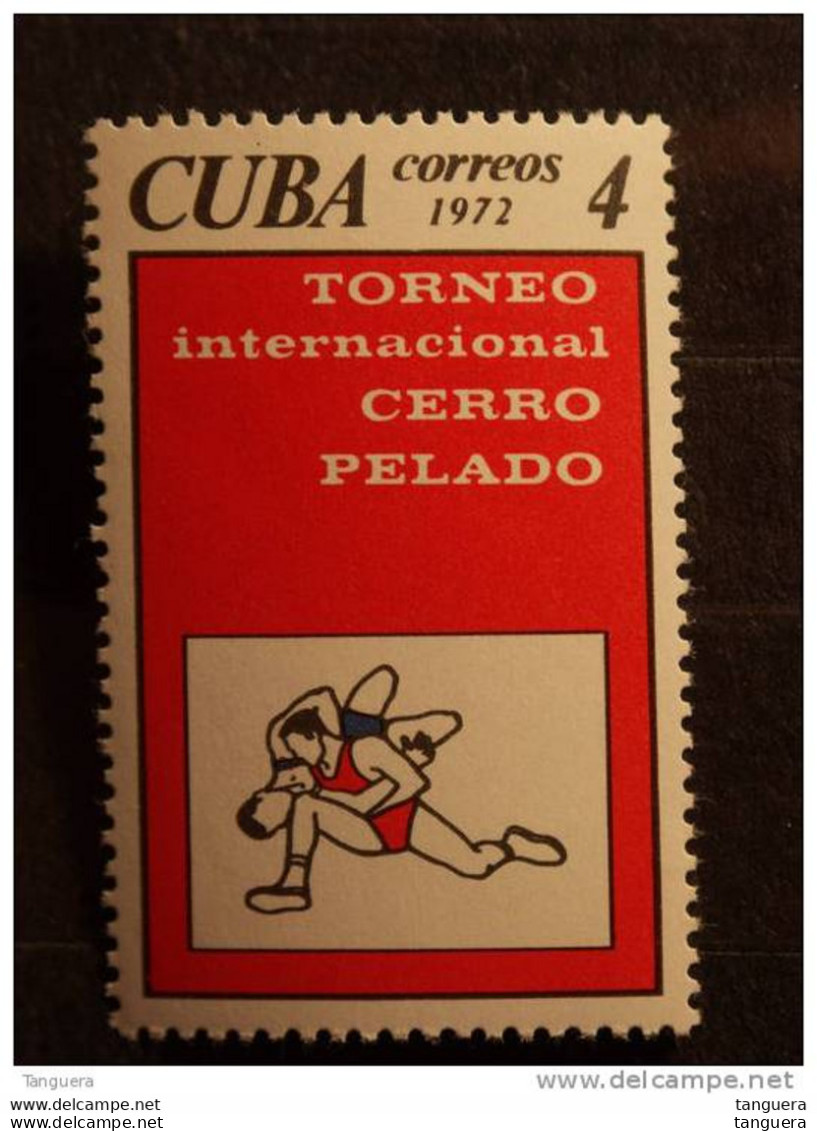 Cuba 1972 Lutte Worstelen Yv 1636 MNH ** - Unused Stamps