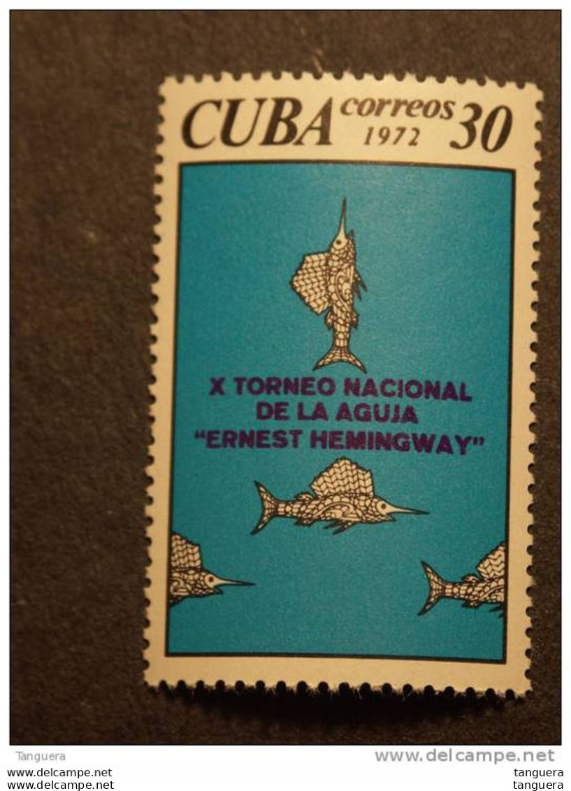 Cuba 1972 Evenement Sportif Tournoi Trophée Ernest Hemingway Yv 1639  MNH ** - Ongebruikt