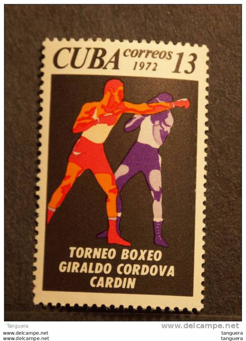 Cuba 1972 Boxe Boksen Yv 1638  MNH ** - Nuovi