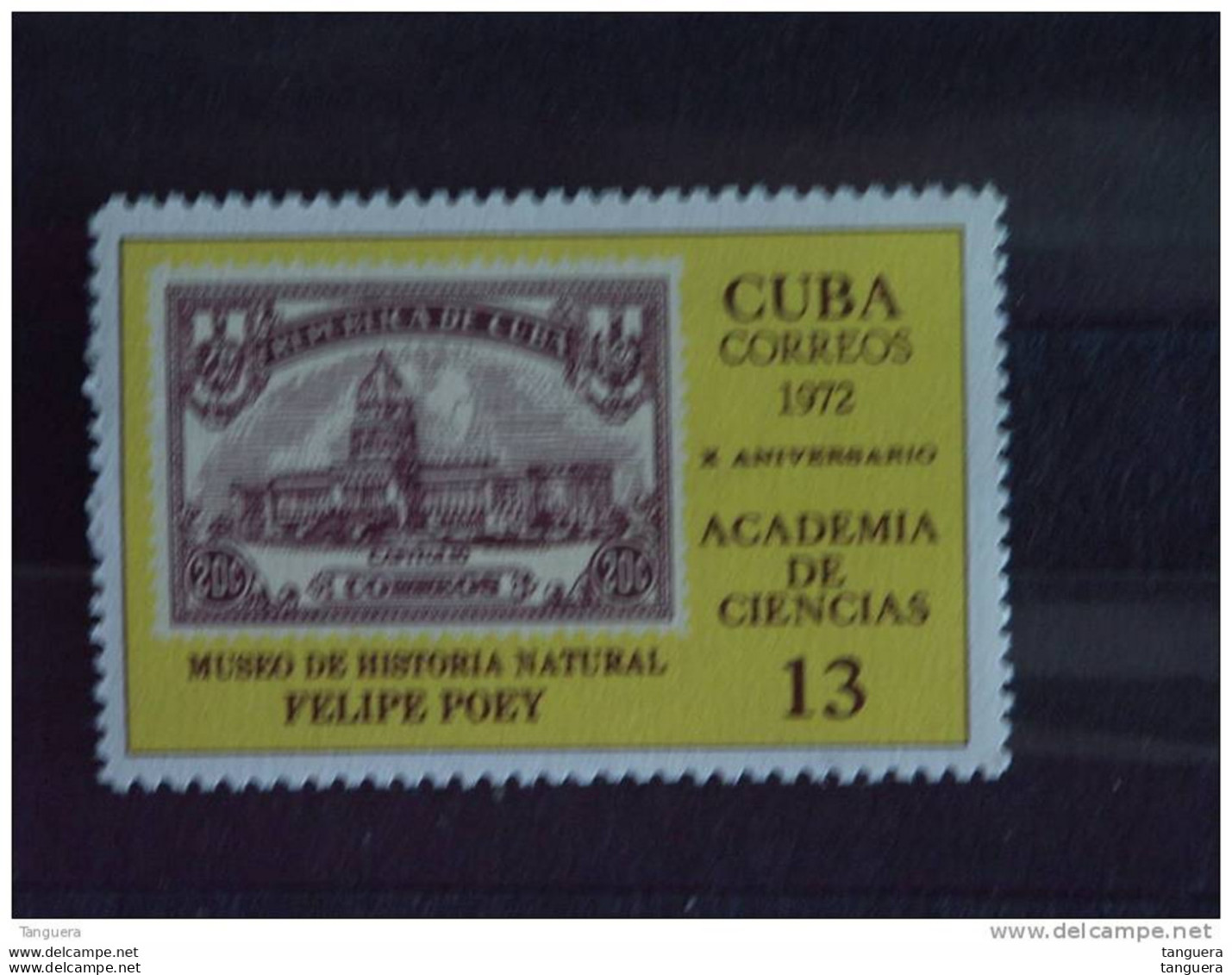 Cuba 1972 Anniversaire Fondation De L'Academie Des Sciences Yv 1555 MNH ** - Ongebruikt