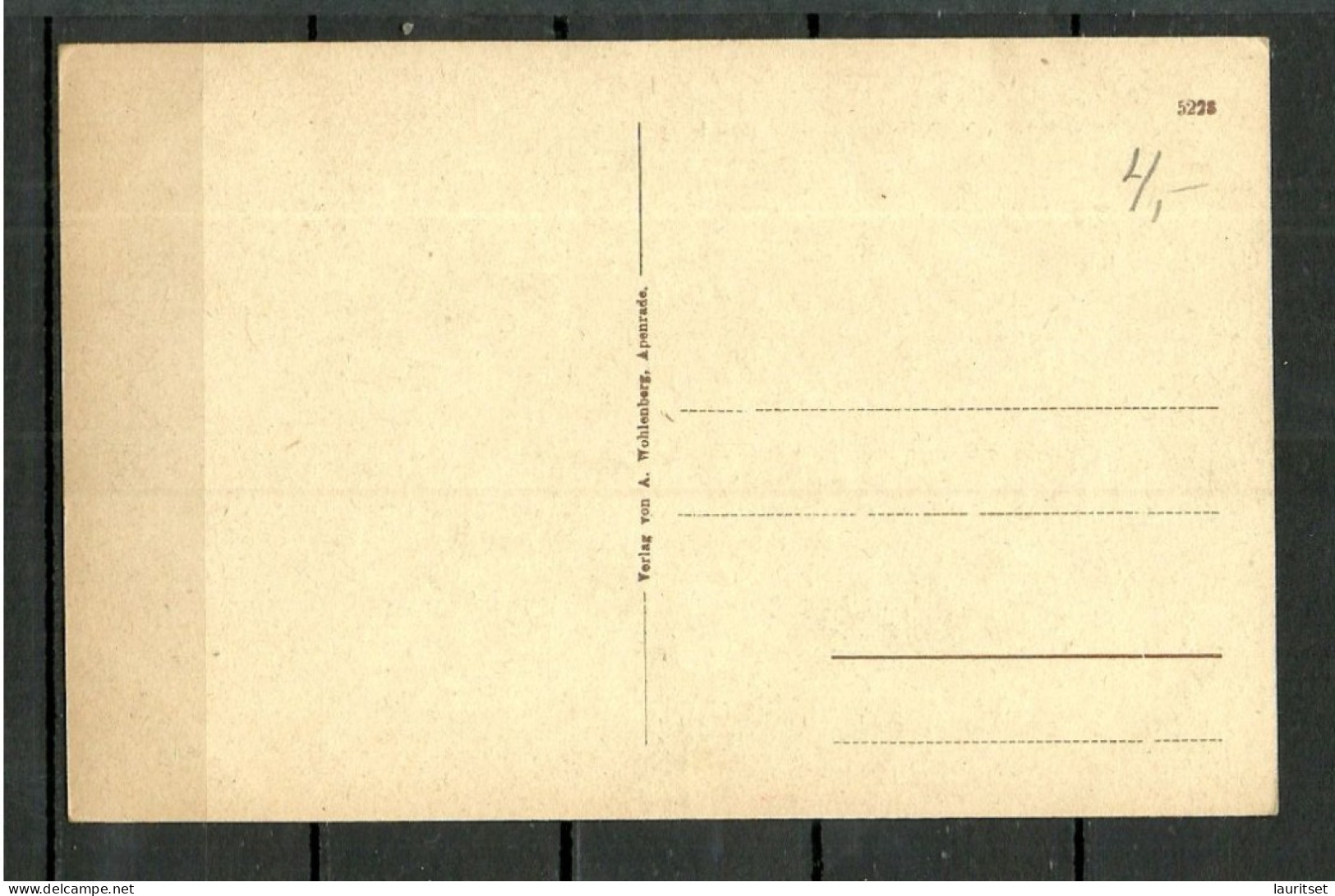 Demark Deutschland Germany Ostseebad ALPENRADE Bismarck-Nationaldenkmal Auf Dem Knivsberg, Unused - Nordschleswig