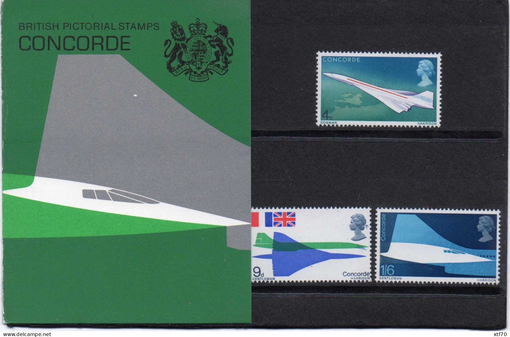 GREAT BRITAIN 1969 First Flight Of Concorde Presentation Pack - Presentation Packs