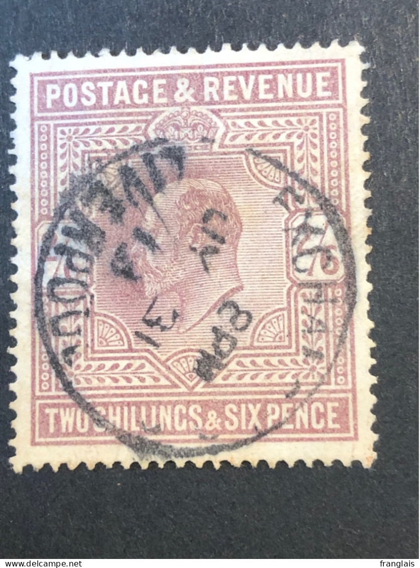 SG 261.  2s6d Pale Dull Purple FU - Used Stamps