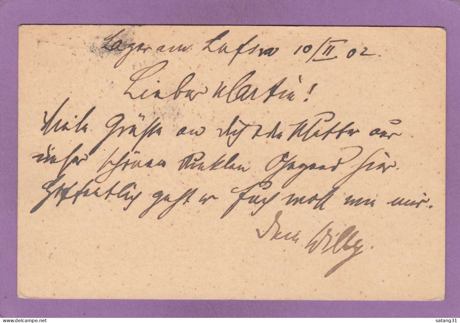 BRITISH CENTRAL AFRICA.ENTIER POSTAL AVEC AFFRANCHISSEMENT COMPLEMENTAIRE DE KARONGA POUR BERLIN,VIA PORT JOHNSTON ET ZA - Britisch-Ostafrika