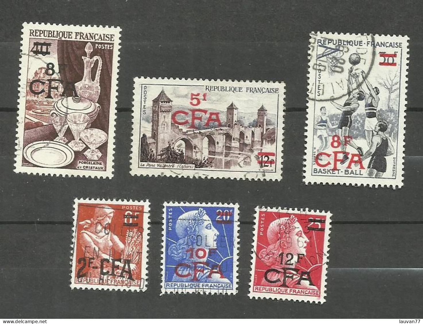 Réunion N°315, 324, 326, 331, 337, 337A Cote 5€ - Gebraucht