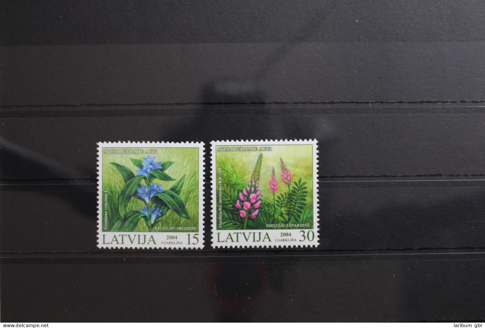 Lettland 608-609 Postfrisch Blumen #RQ235 - Lettonie
