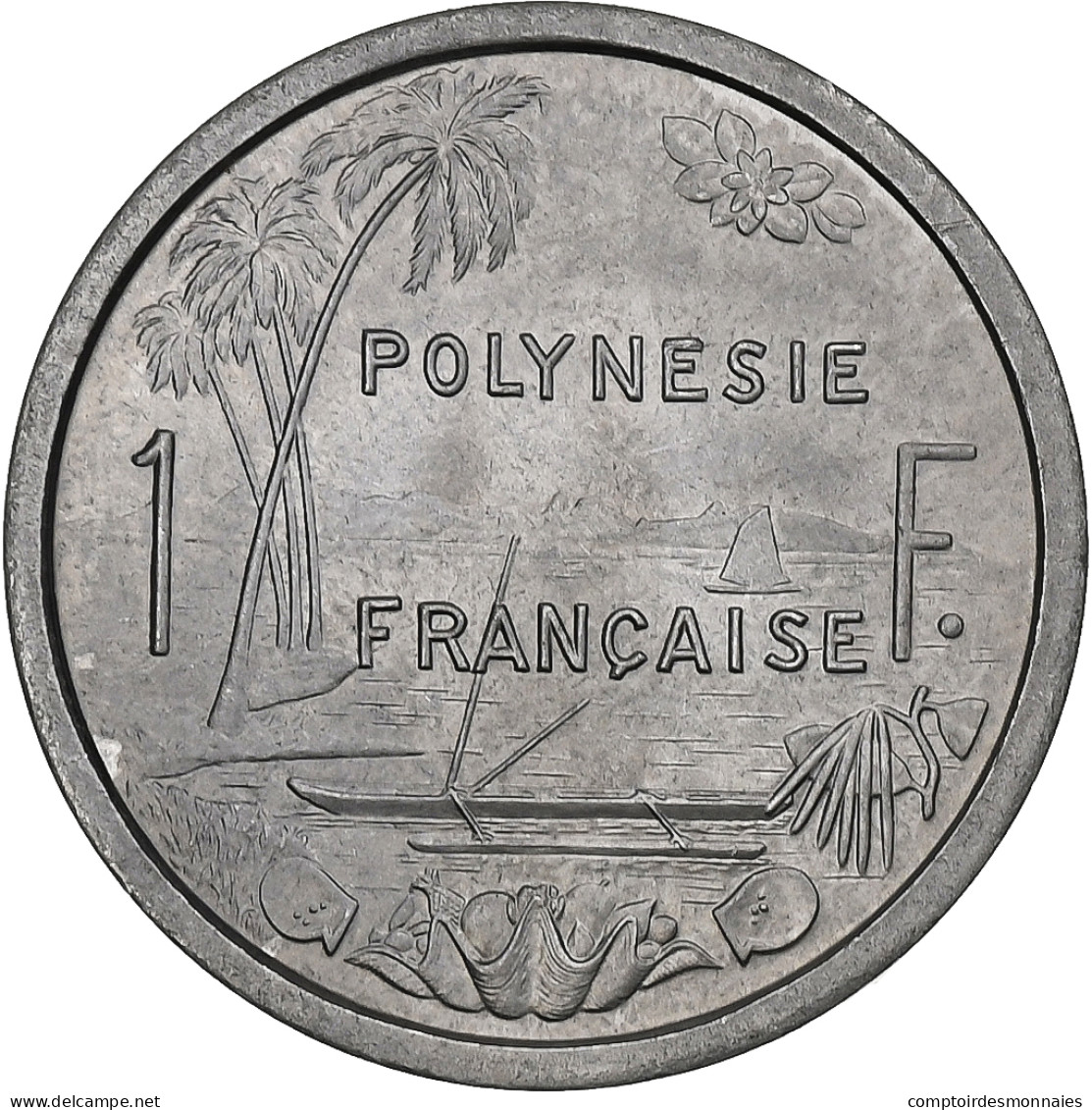 Polynésie Française, Franc, 1975, Paris, Aluminium, SPL, KM:11 - Polinesia Francesa