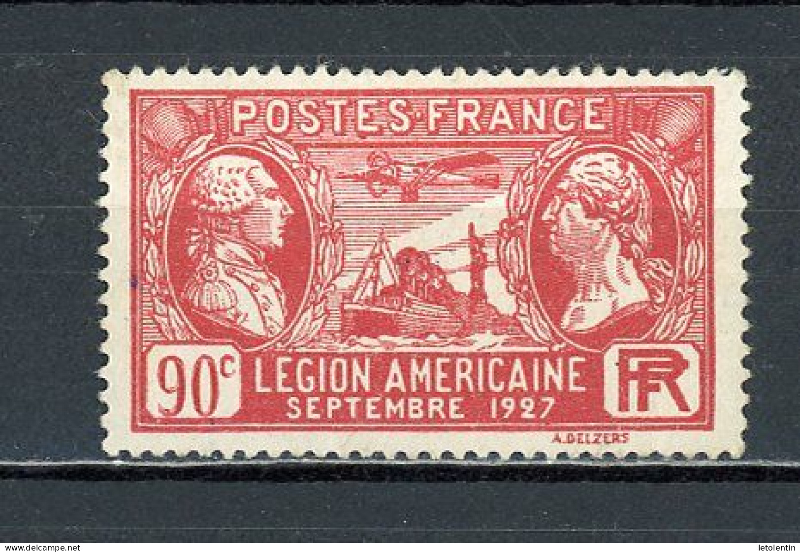 FRANCE - LEGION AMERICAINE - N° Yt 244 * - Unused Stamps