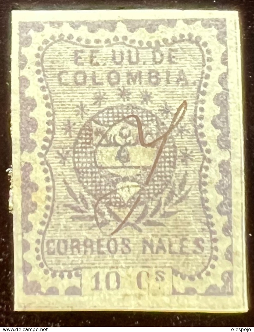 Kolumbien 1866: 1866/67 Definitives Mi:CO 40 - Colombia