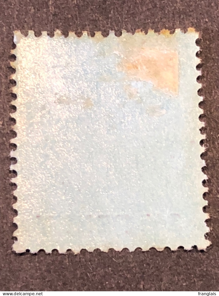 SG 49  2 1/2d Dull Purple On Blue MH* Toning On Gum - Gibraltar