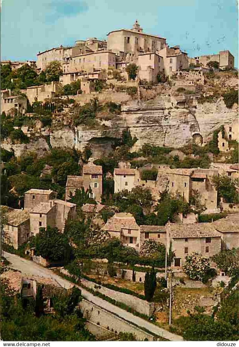 84 - Gordes - Vue Générale Sur Le Village - Village étagé De Façon Très Pittoresque Sur Un Rocher Dominant La Vallée De  - Gordes