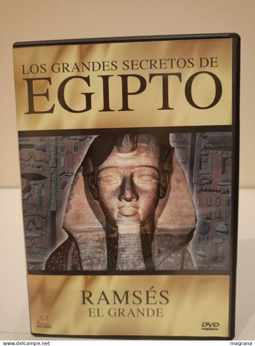 Película Dvd. Los Grandes Secretos De Egipto. Ramsés El Grande. Historia. 1998. - Geschichte