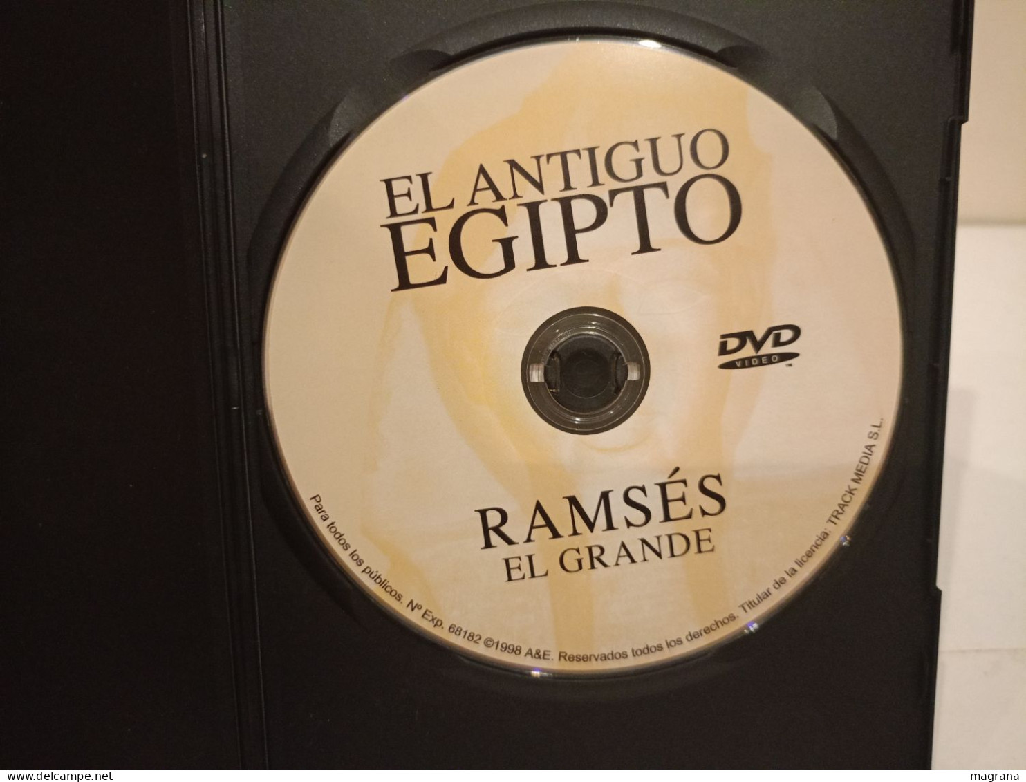 Película Dvd. Los Grandes Secretos De Egipto. Ramsés El Grande. Historia. 1998. - Geschichte