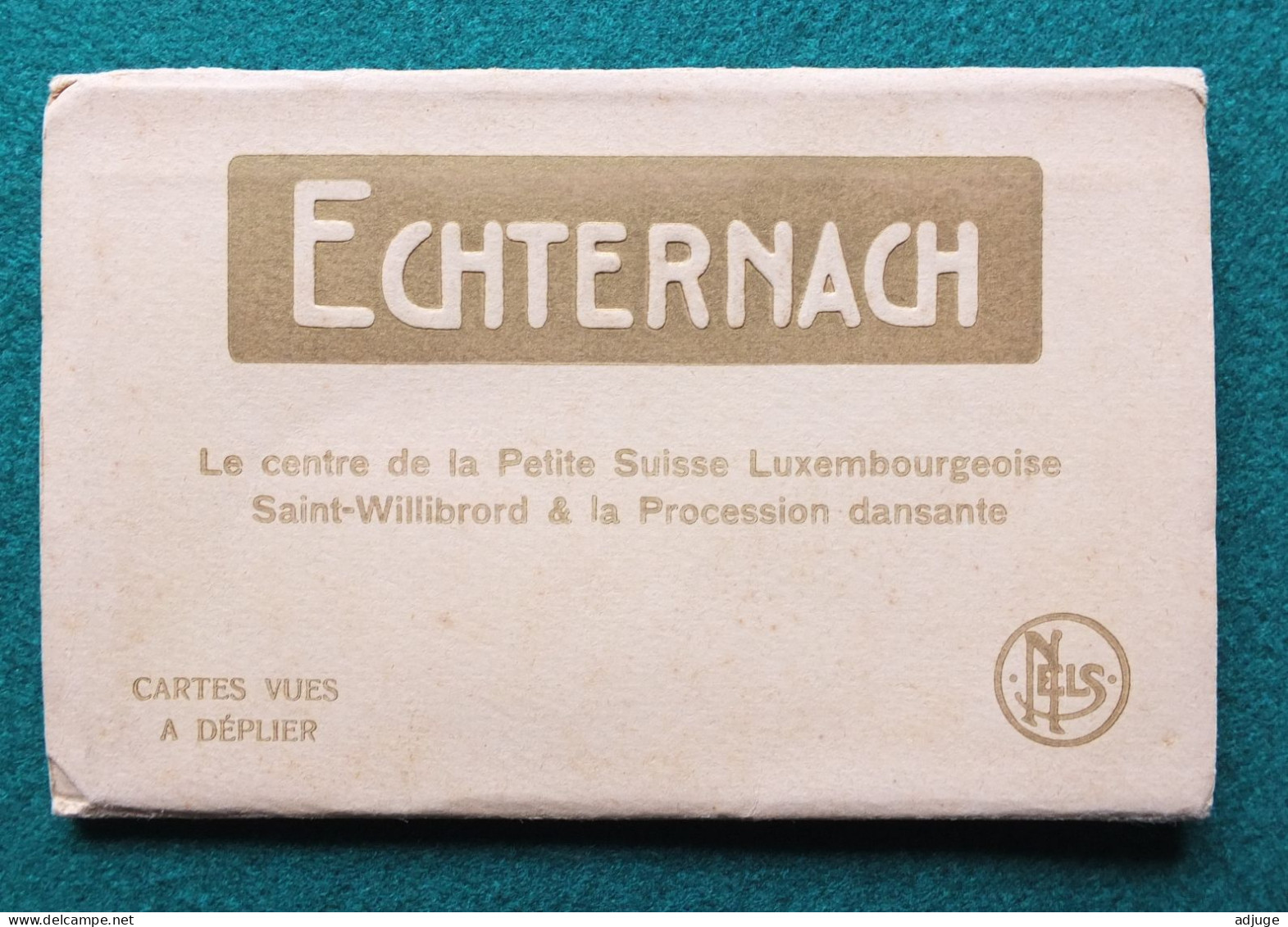 Carnet De 12 CPA -ECHTERNACH - Saint-Willibord & La Procession Dansante -PhoT Camille DECKER* SUP - Cf. Scans - Echternach