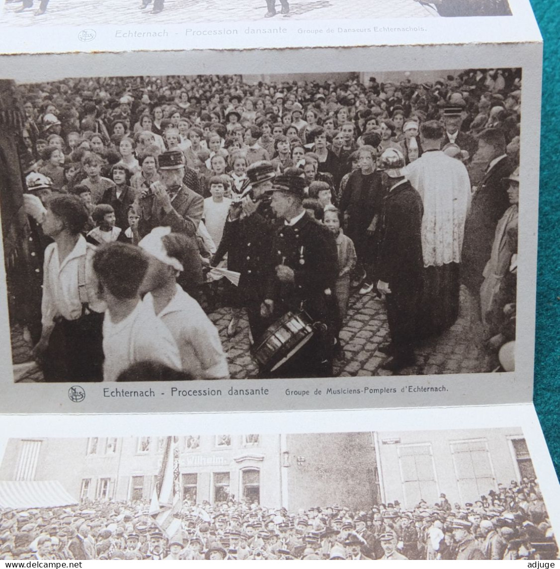 Carnet de 12 CPA -ECHTERNACH - Saint-Willibord & la Procession Dansante -PhoT Camille DECKER* SUP - cf. scans