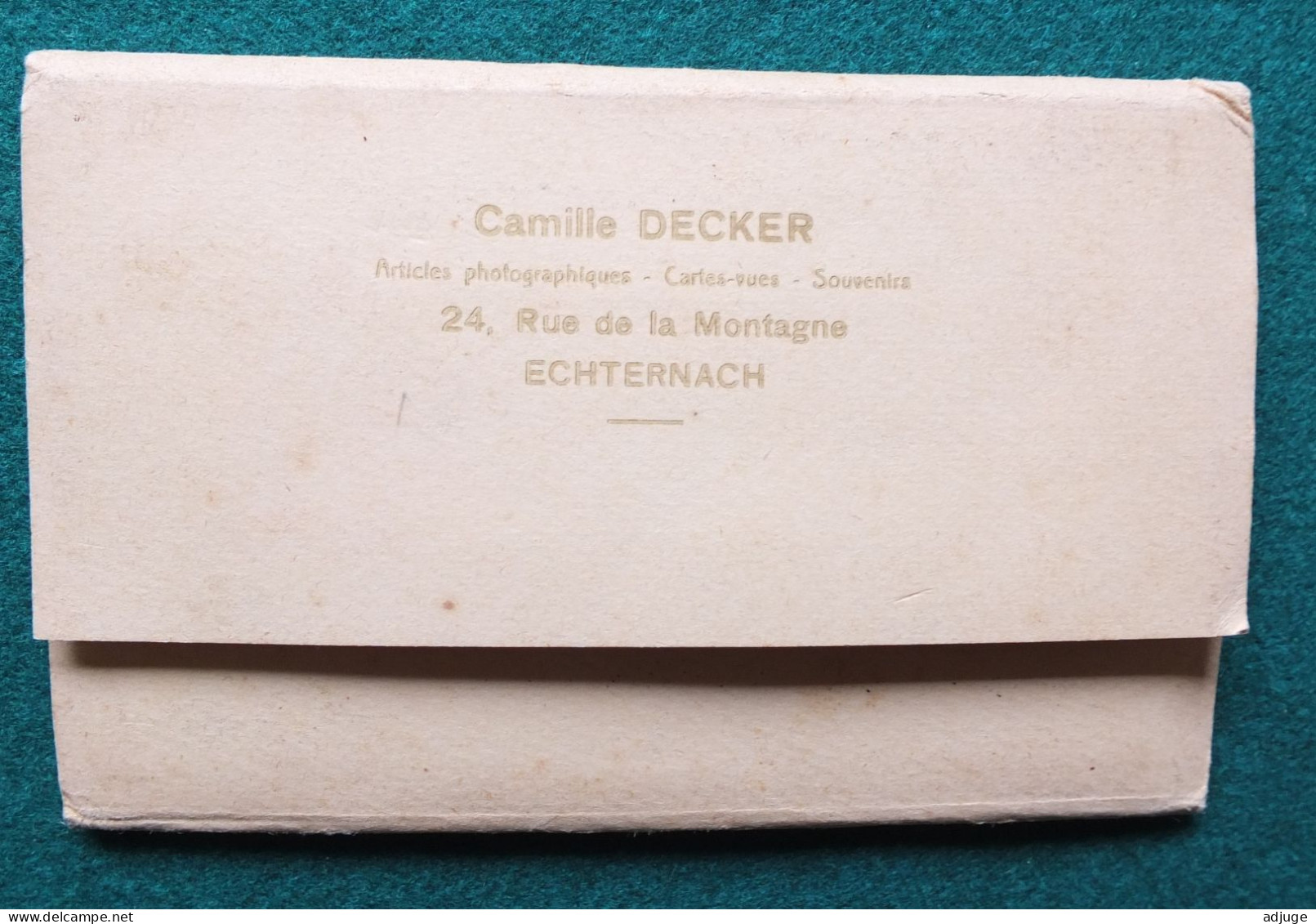 Carnet de 12 CPA -ECHTERNACH - Saint-Willibord & la Procession Dansante -PhoT Camille DECKER* SUP - cf. scans