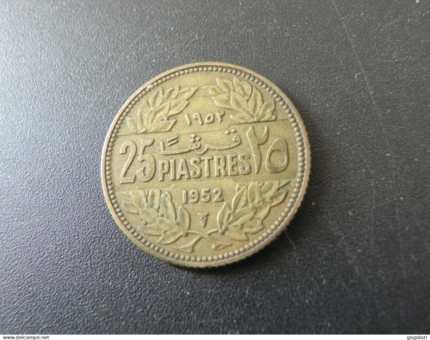 Liban 25 Piastres 1952 - Lebanon