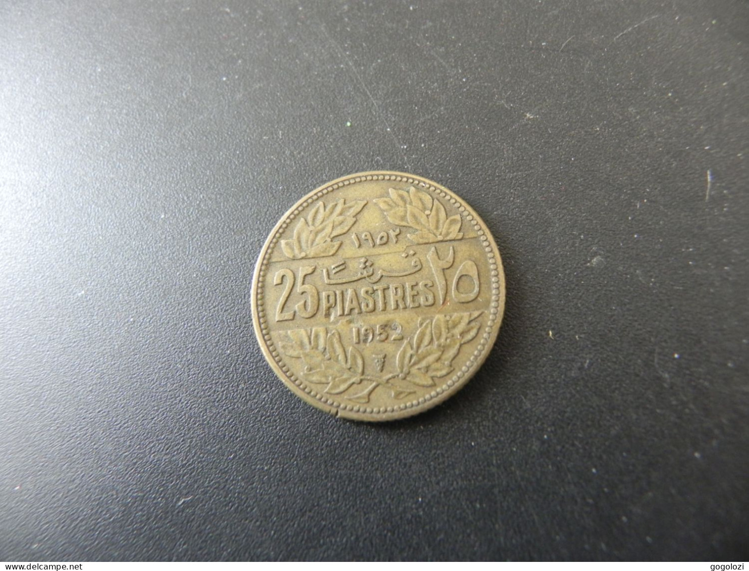 Liban 25 Piastres 1952 - Libanon