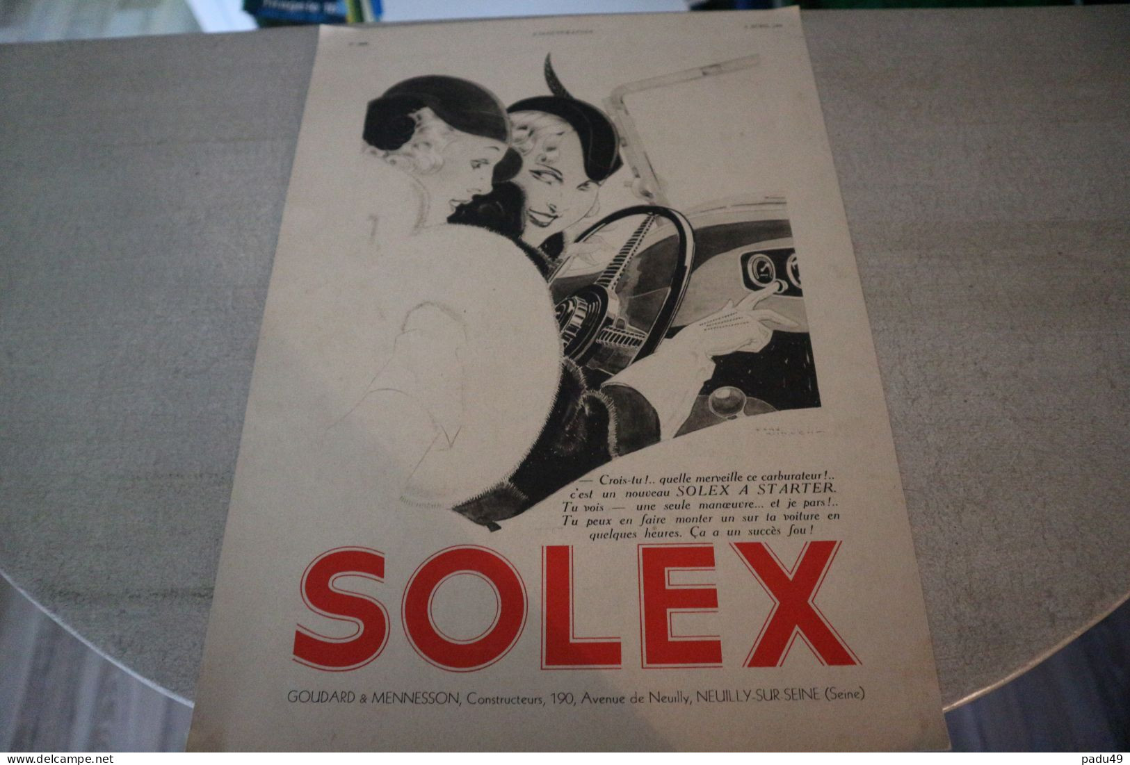 Affichette  SOLEX - Afiches