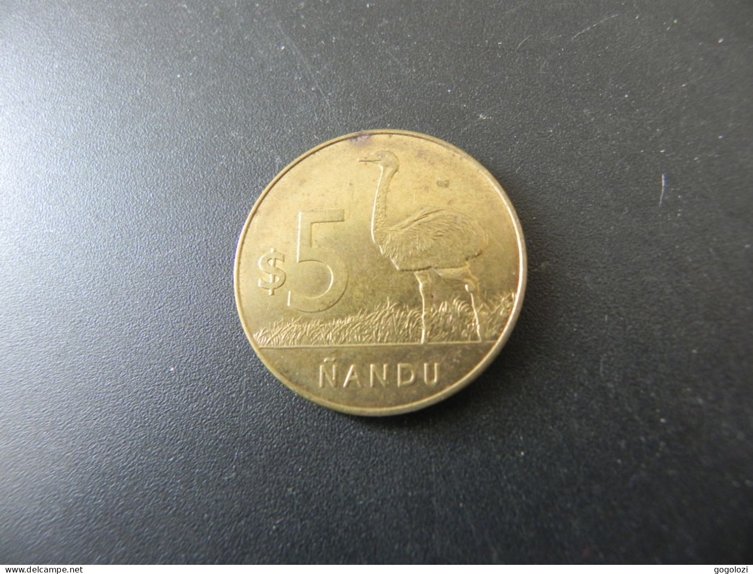 Uruguay 5 Pesos 2014 - Nandu - Uruguay