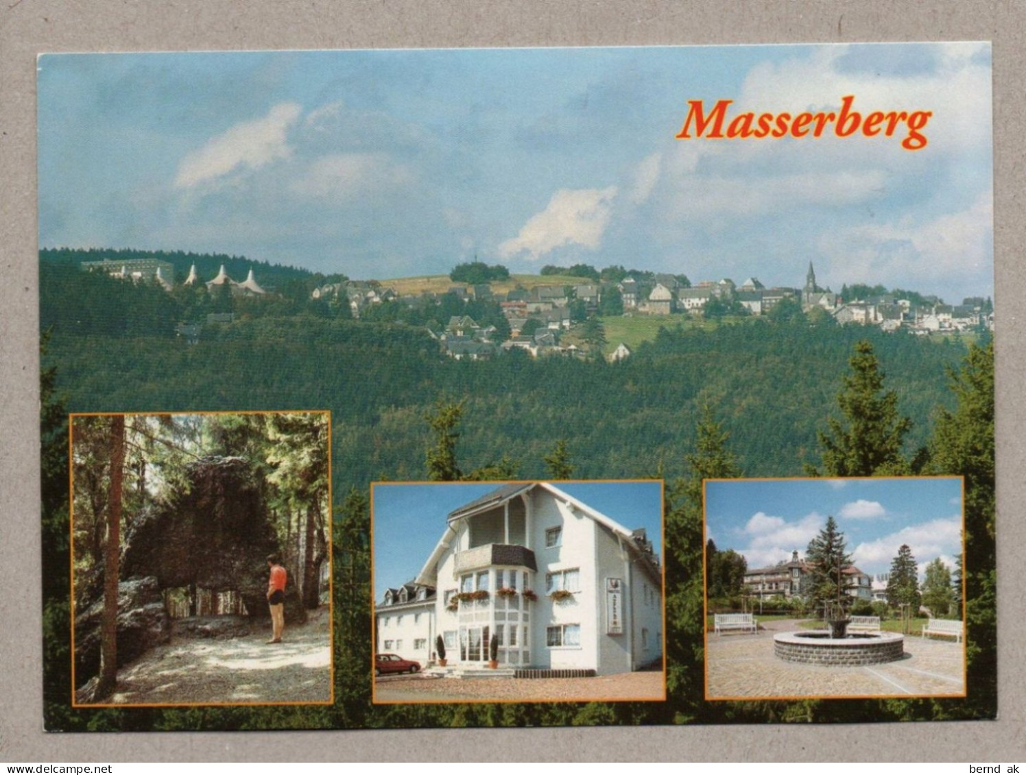 003# BRD - 7  Color-AK : Masserberg (alle Im Bild) - Masserberg