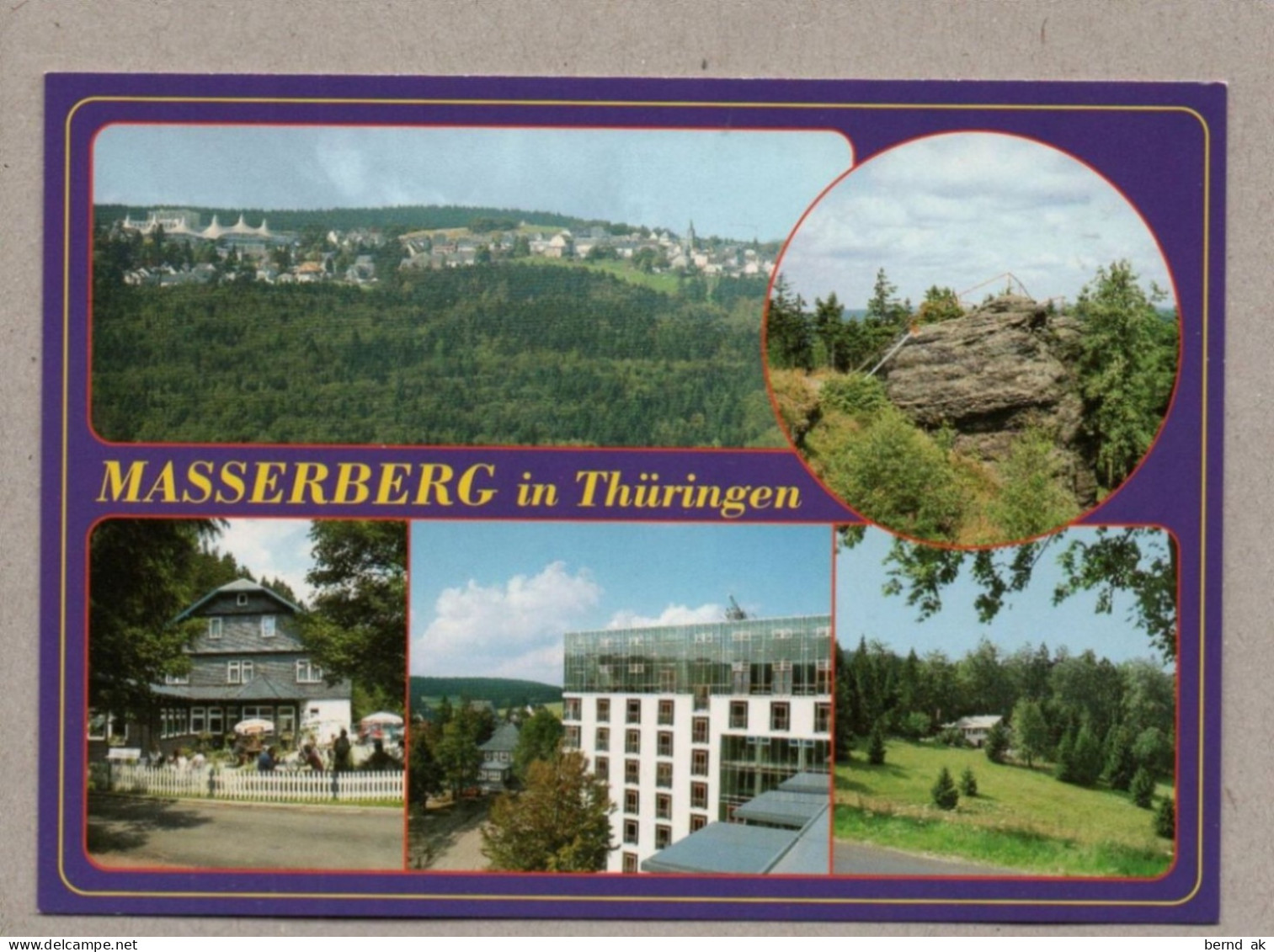 003# BRD - 7  Color-AK : Masserberg (alle Im Bild) - Masserberg