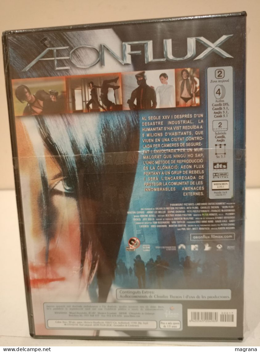 Película Dvd. Aeonflux. Charlize Theron. Només Ella Pot Canviar El Futur. 2010. - Acción, Aventura