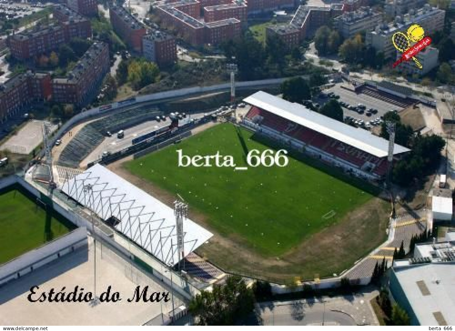 Portugal Leixoes Mar Stadium New Postcard - Stadi
