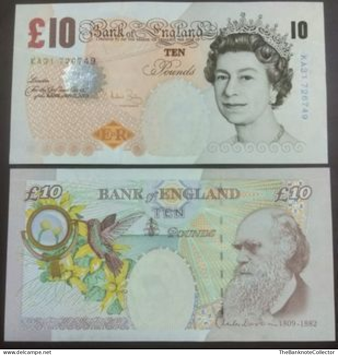 Great Britain 10 Pounds ND 2004 P389c Bailey Sign - 10 Ponden