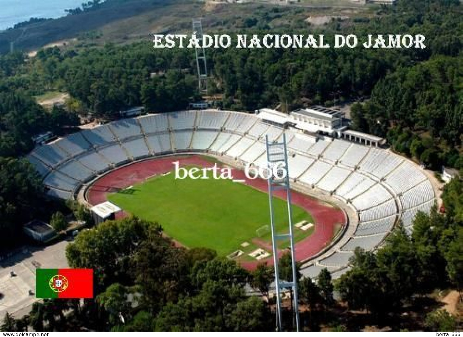 Portugal Jamor National Stadium New Postcard - Stadien