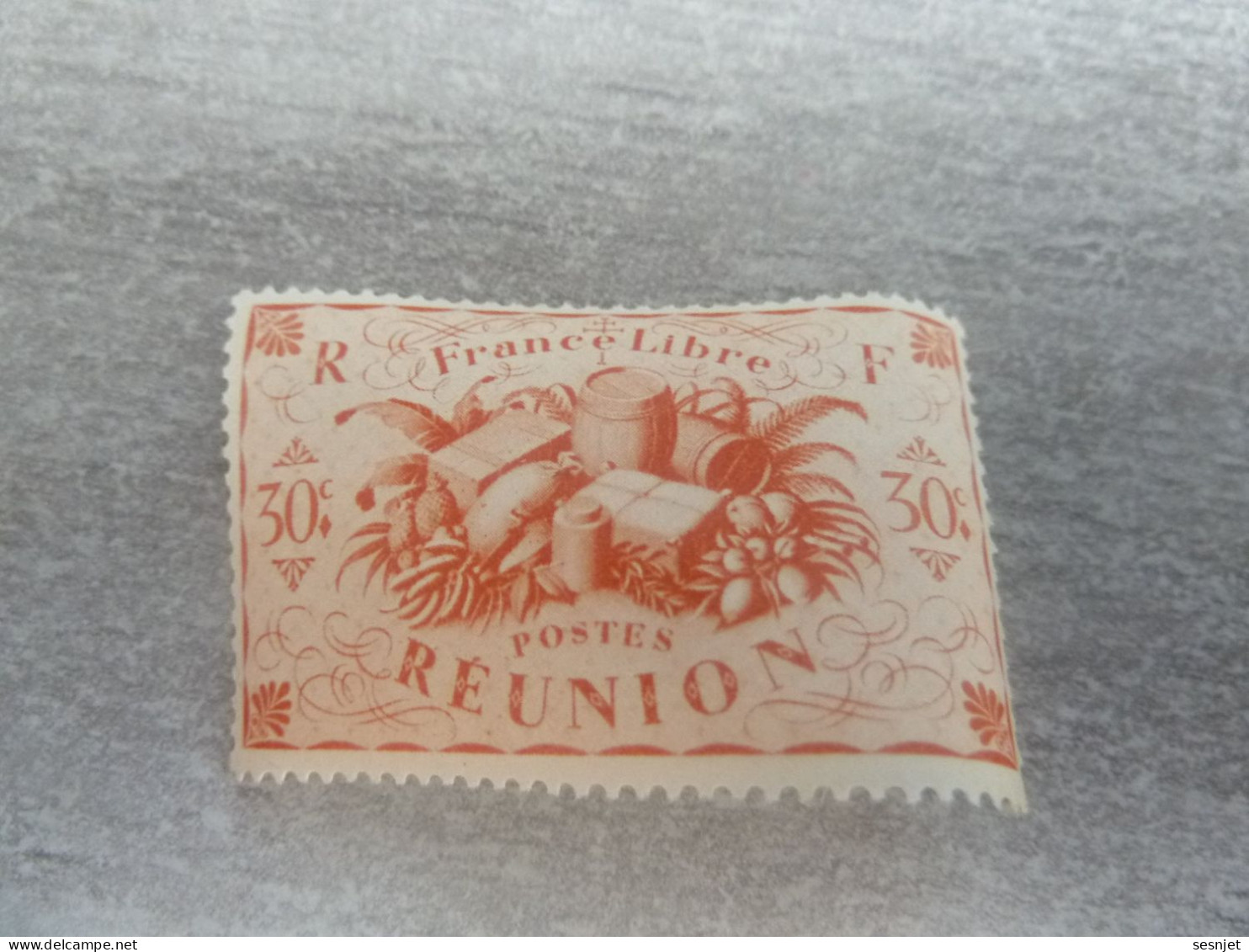 Série De Londres - France-Libre - Réunion  - 30c. - Yt 236 - Orange - Neuf Sans Trace De Charnière - Année 1943 - - Nuovi