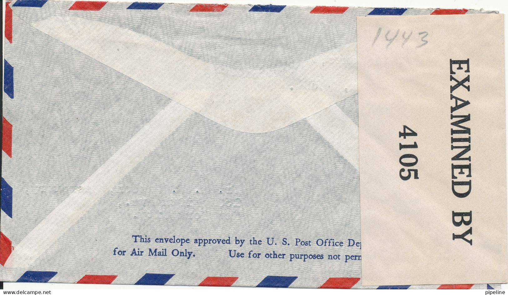 Cuba Censored Air Mail Cover (4105) Sent To USA26-4-1942 Single Franked - Airmail