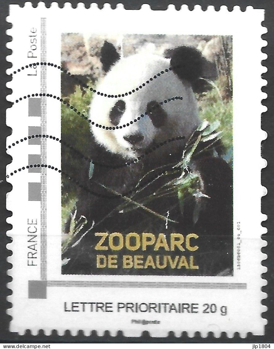 Montimbramoi Panda Zooparc De Beauval - Lettre Prioritaire 20g - Oblitéré Sur Support - Autres & Non Classés