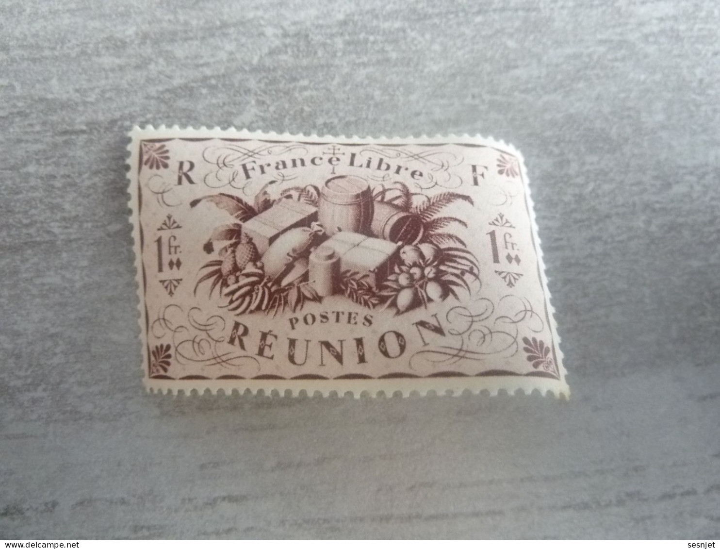 Série De Londres - France-Libre - Réunion  - 1f. - Yt 239 - Brun-rouge - Neuf Sans Trace De Charnière - Année 1943 - - Nuovi