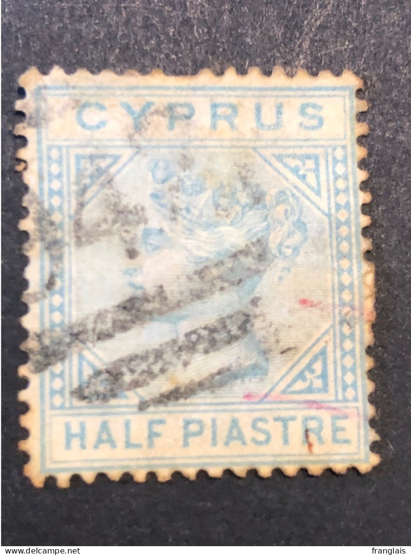 CYPRUS. SG11. 1/2 Piastre - Chypre (...-1960)