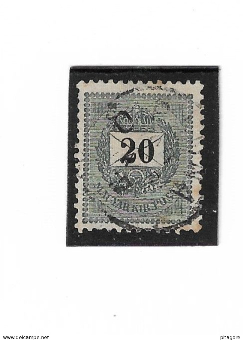 Beau Timbre De Hongrie, Oblitérés N:  31A),dentelé 12 Année1898 - Gebruikt