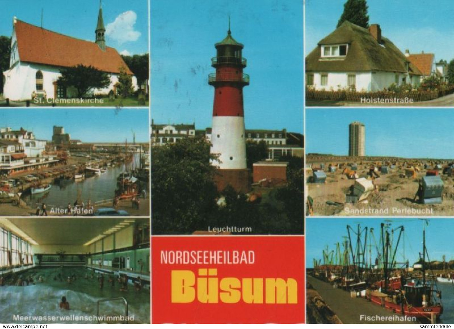 105102 - Büsum - U.a. Sandstrand Perlebucht - 1991 - Buesum