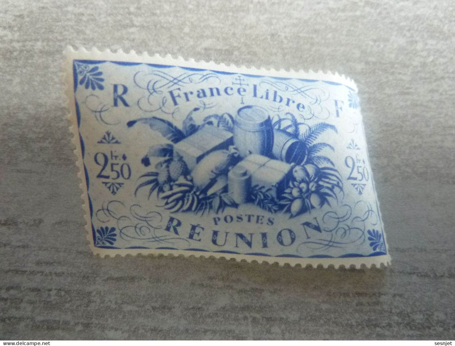 Série De Londres - France-Libre - Réunion  - 2f.50 - Yt 242 - Outremer - Neuf Sans Trace De Charnière - Année 1943 - - Nuovi