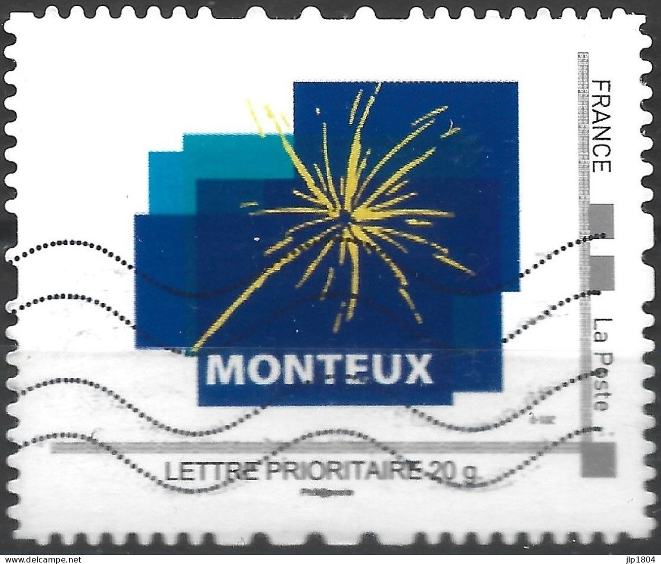 Montimbramoi Logo De La Ville De Monteux (Vaucluse) - Lettre Prioritaire 20g - Oblitéré Sur Support - Other & Unclassified