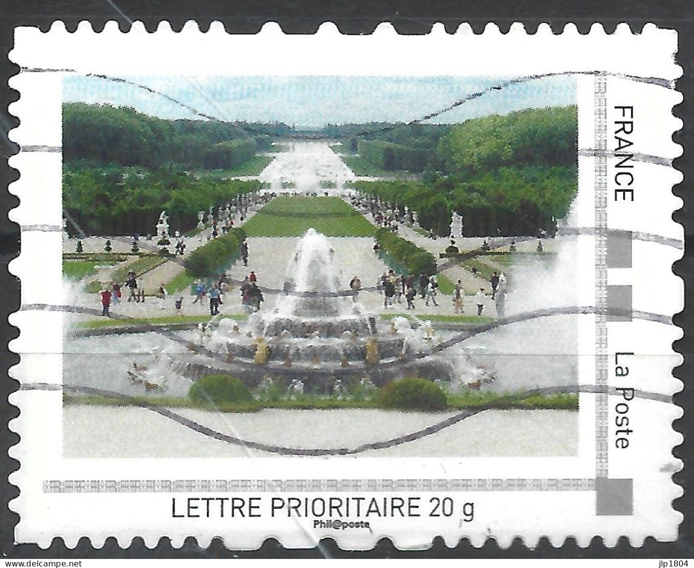Montimbramoi Jardin Du Château De Versailles - Lettre Prioritaire 20g - Oblitéré Sur Support - Altri & Non Classificati