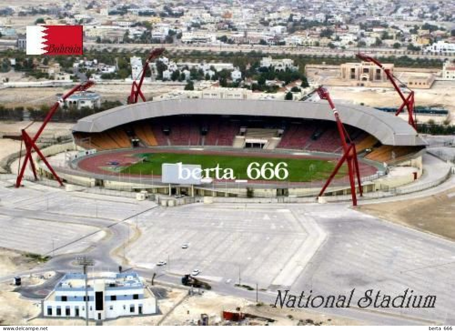 Bahrain National Stadium Riffa New Postcard - Stadiums