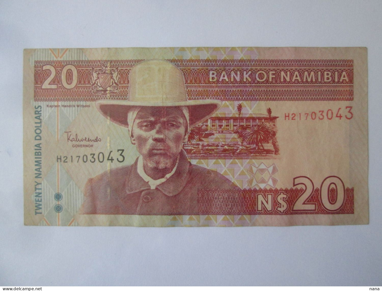 Namibia 20 Dollars 1996 Banknote See Pictures - Namibie