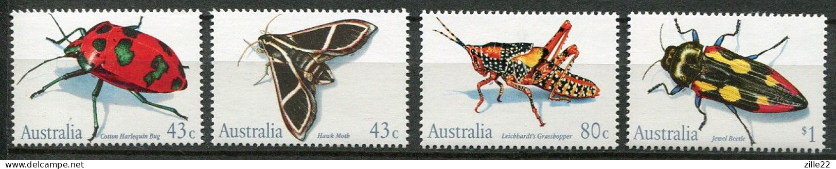 Australien Australia Mi# 1244-7 Postfrisch MNH - Fauna Insects - Altri & Non Classificati