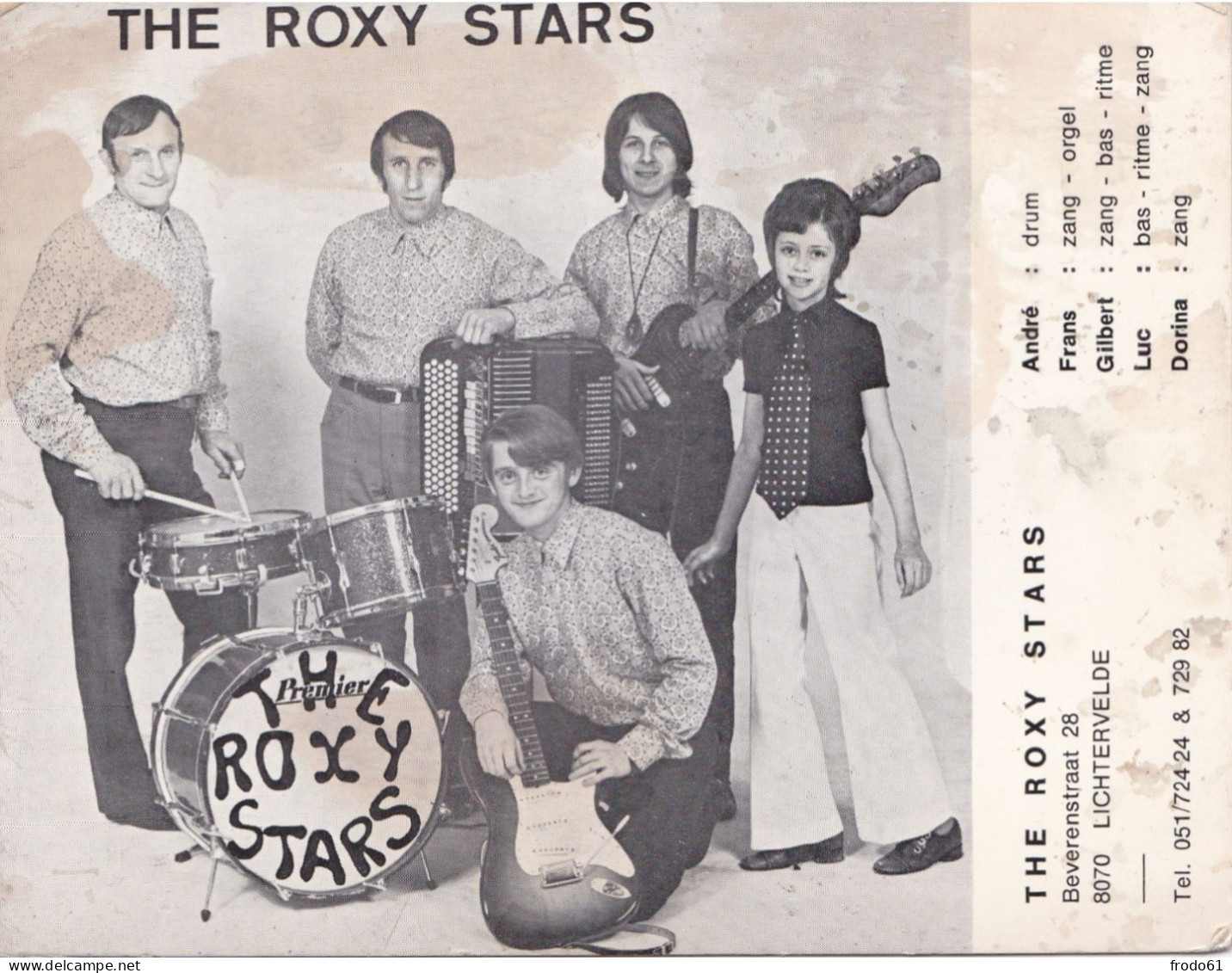 BAND THE ROXY STARS, LICHTERVELDE - Artistas
