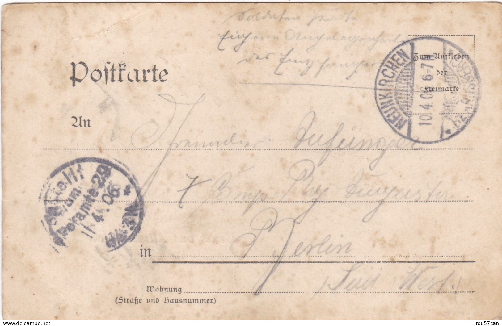 ALTENSEELBACH  -  NEUNKIRCHEN  -  SAAR  -   DEUTSCHLAND   -   MEHRBILDER ANSICHTKARTE 1906. - Kreis Neunkirchen