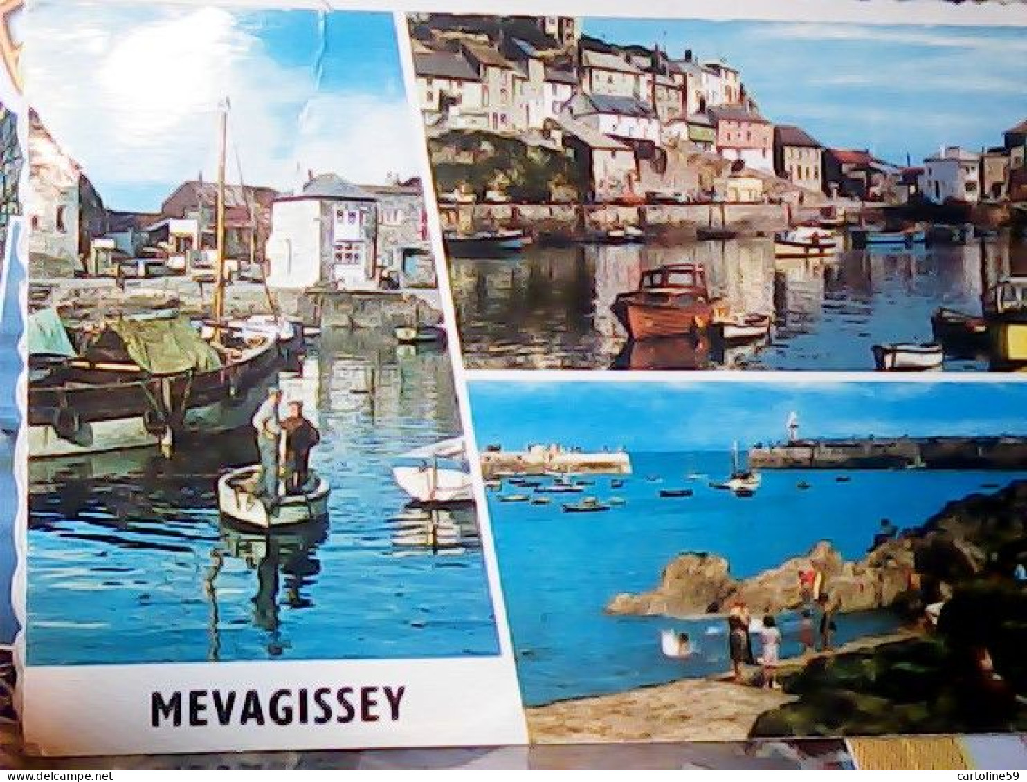 THE HARBOUR, MEVAGISSEY, CORNWALL, ENGLAND VB1972  JV5801 - Other & Unclassified