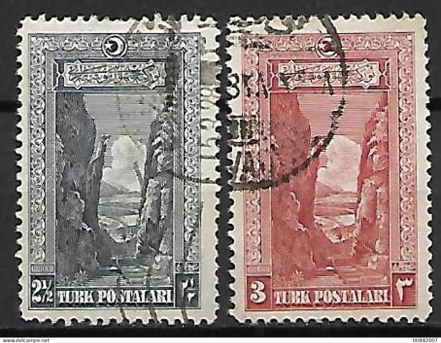 TURQUIE    -    1926.   Y&T N° 699 / 700 Oblitérés - Used Stamps