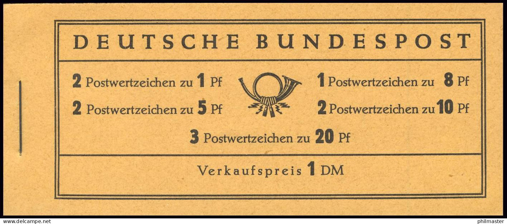 4YI MH Heuss Und Ziffer ERSTauflage 1960 - RLV I, Postfrisch ** - 1951-1970